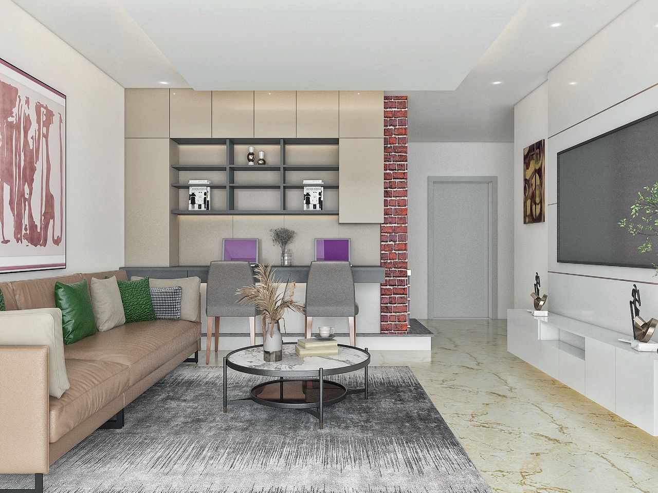 Space planning and layout design by Judy Designs